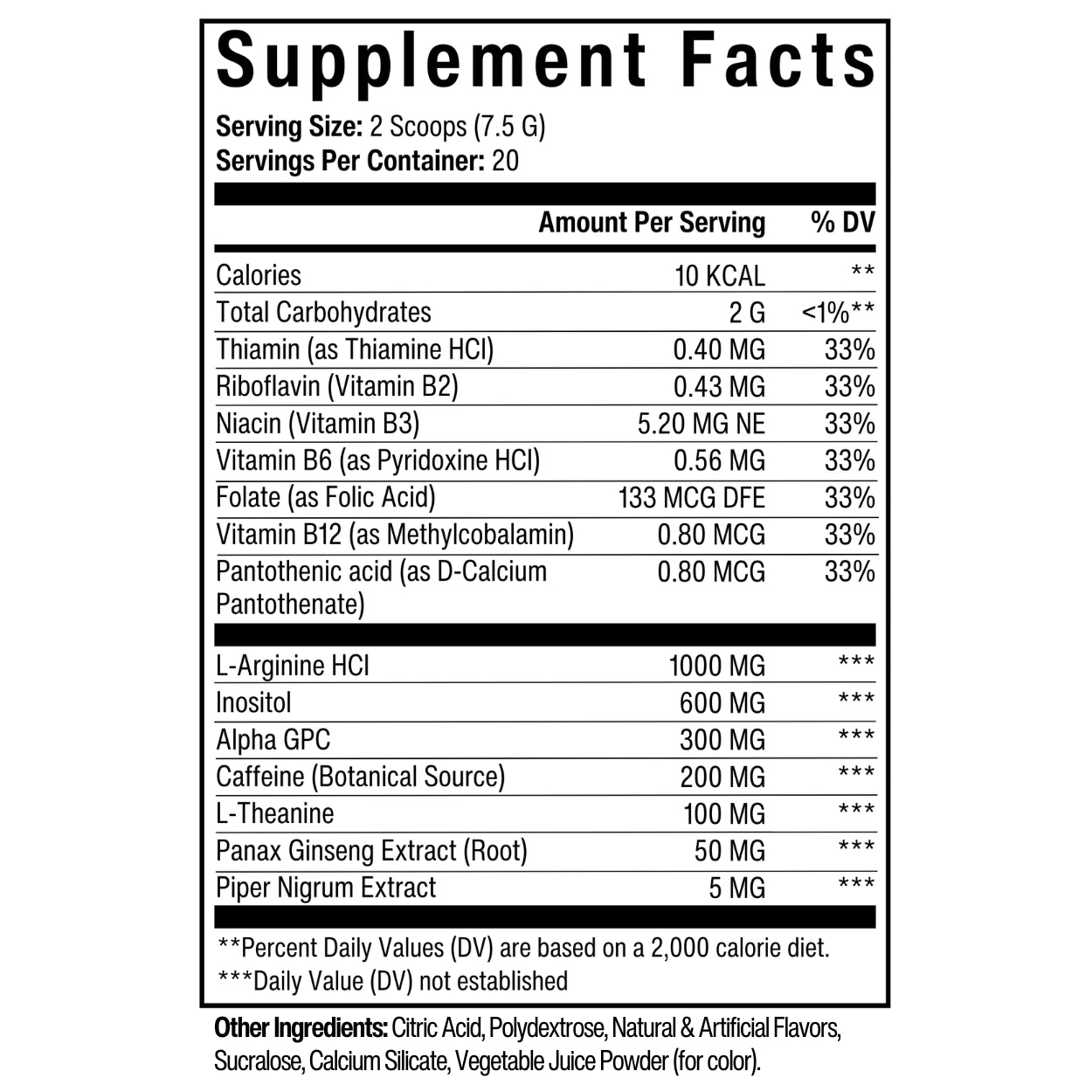 CRITICAL POTENTIATION AGENT (NX-48) 7.5 G ORAL POWDER