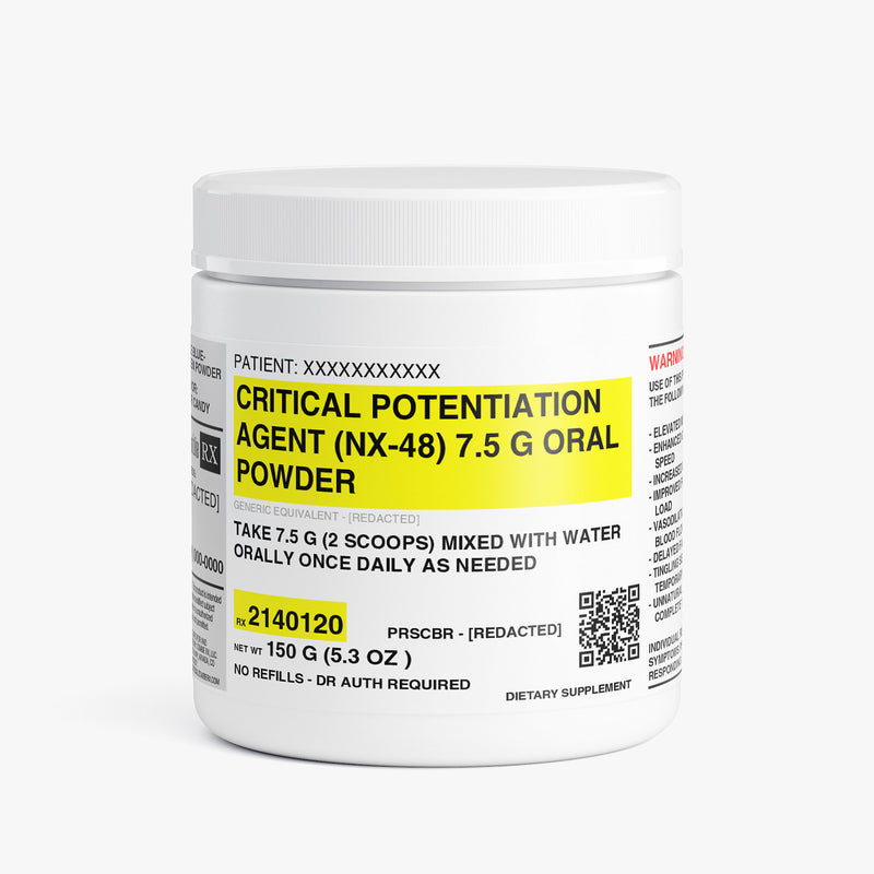 CRITICAL POTENTIATION AGENT (NX-48) 7.5 G ORAL POWDER