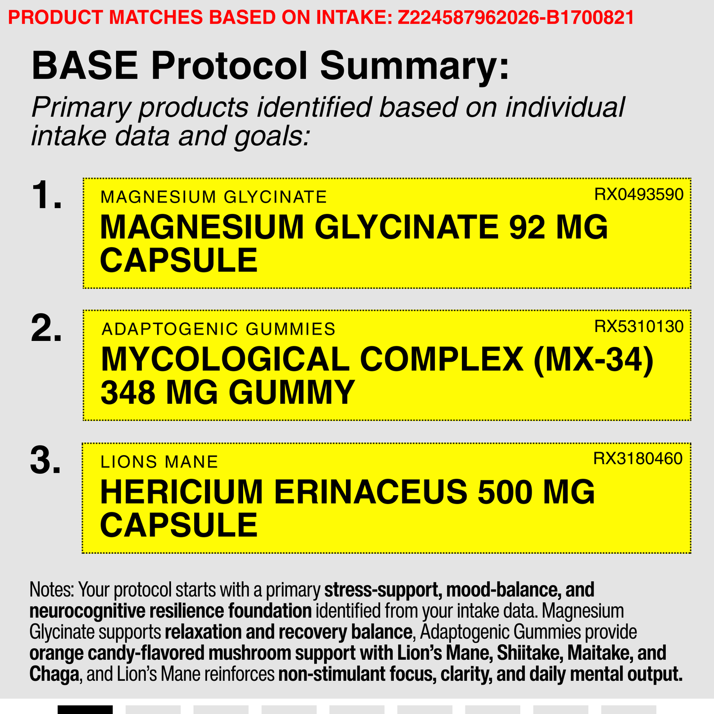 MAGNESIUM GLYCINATE 92 MG CAPSULE