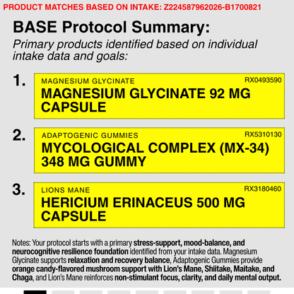 MAGNESIUM GLYCINATE 92 MG CAPSULE
