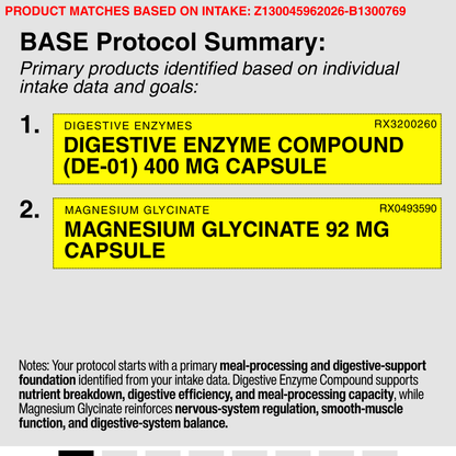 )DIGESTIVE ENZYME COMPOUND (DE-01) 400 MG CAPSULE