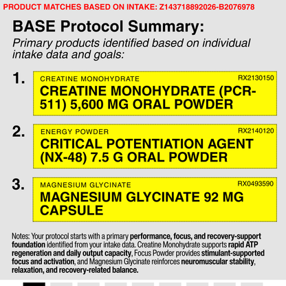 )CREATINE MONOHYDRATE (PCR-511) 5,600 MG ORAL POWDER