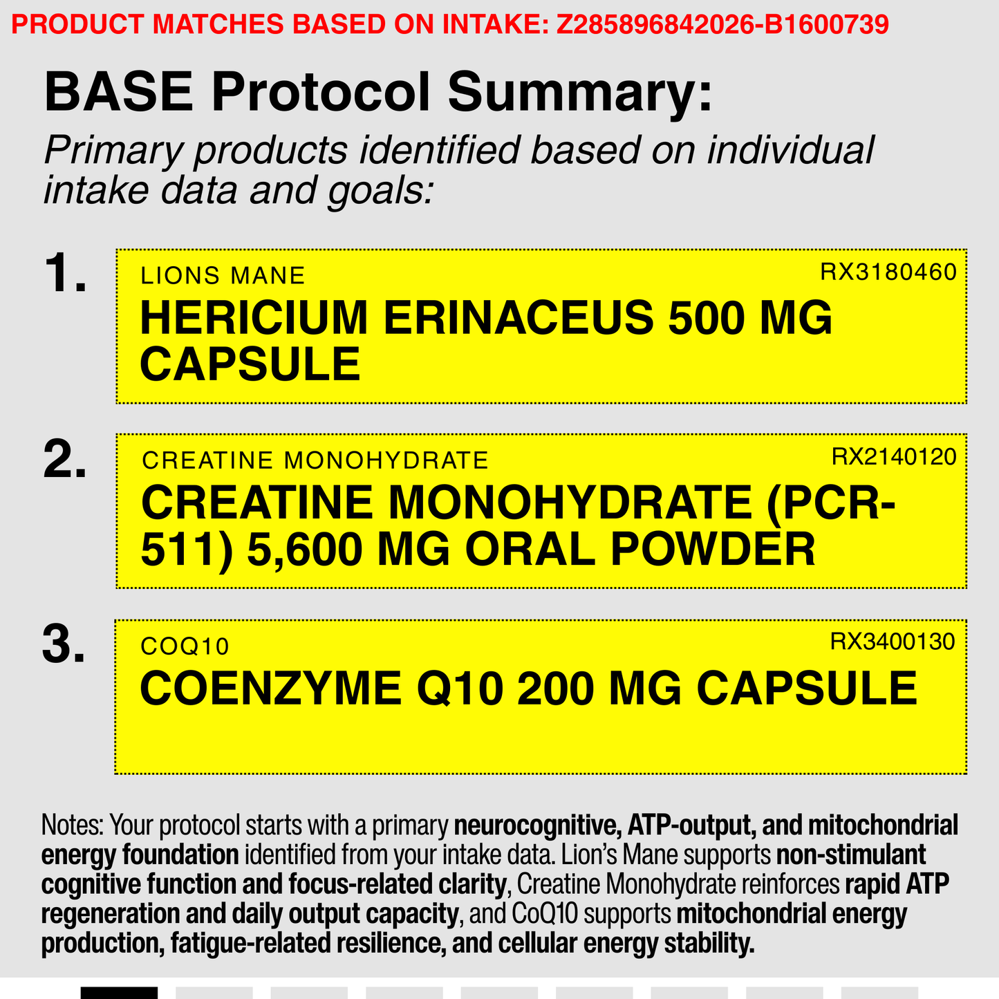 HERICIUM ERINACEUS 500 MG CAPSULE