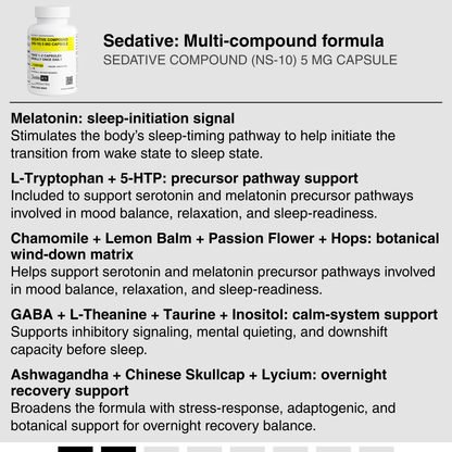 )SEDATIVE COMPOUND (NS-10) 5 MG CAPSULE