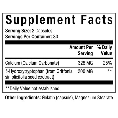 5-HYDROXYTRYPTOPHAN (5-HTP) 100 MG CAPSULE