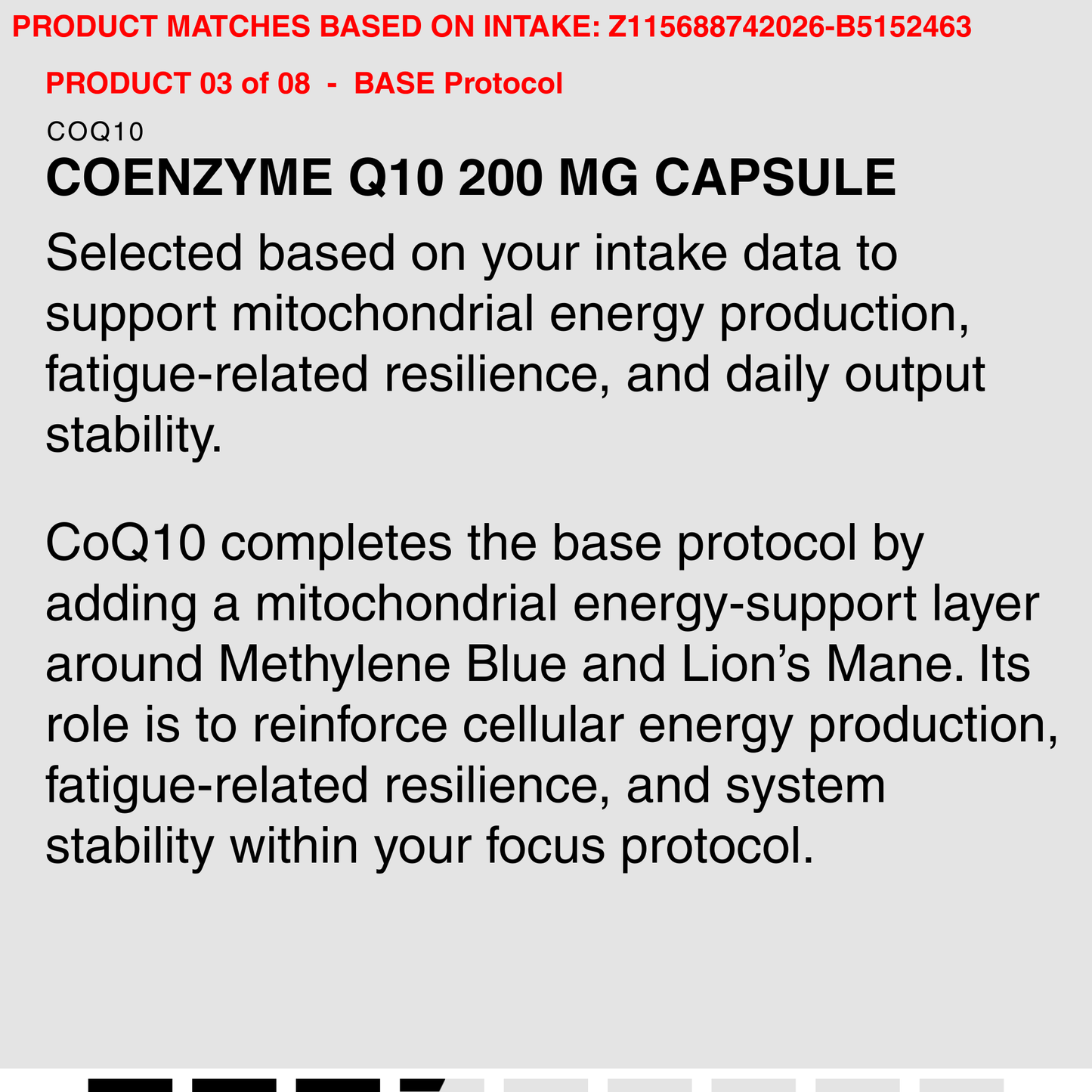 )METHYLTHIONINIUM CHLORIDE 1 ML ORAL SOLUTION