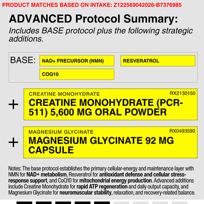 NICOTINAMIDE MONONUCLEOTIDE 500 MG CAPSULE