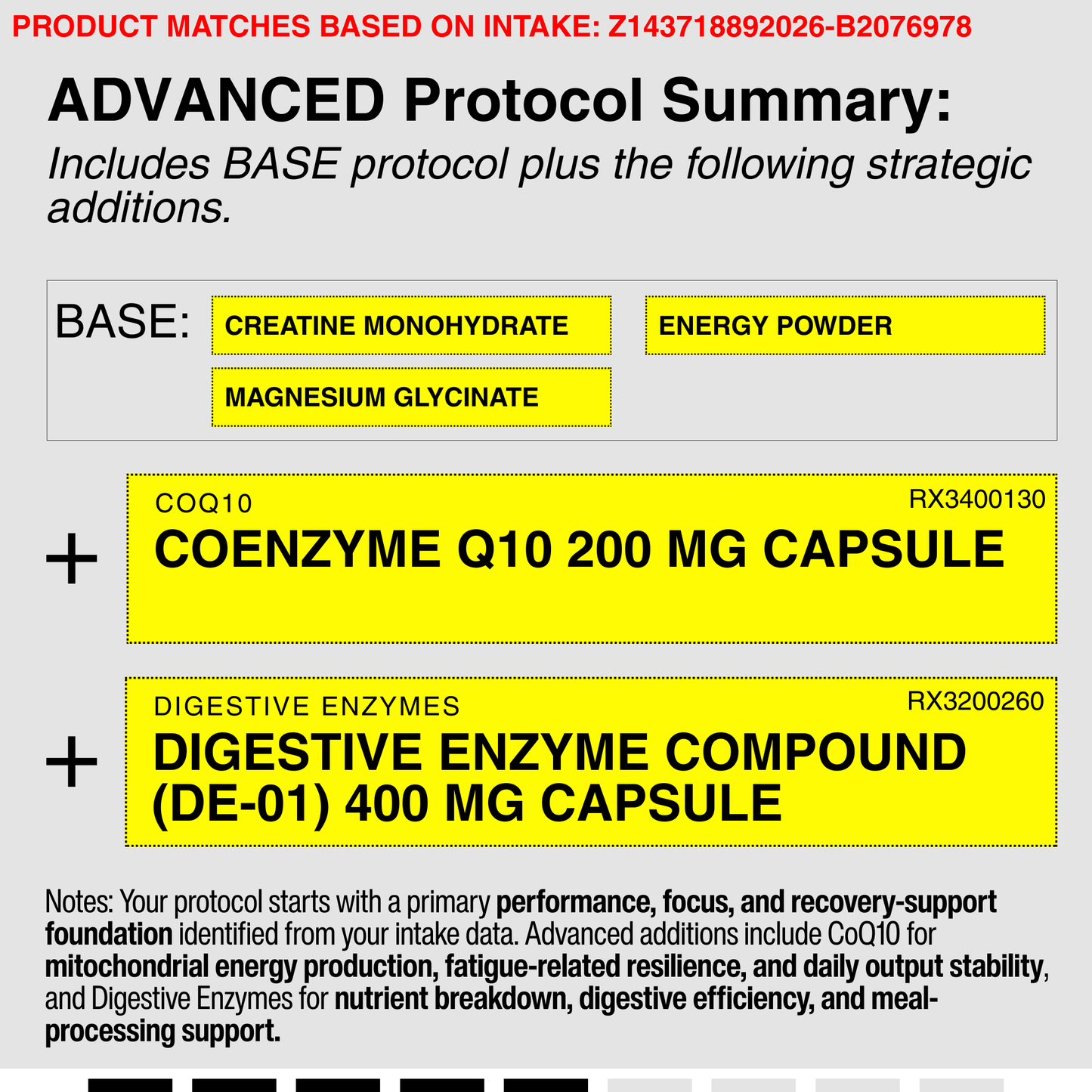)CREATINE MONOHYDRATE (PCR-511) 5,600 MG ORAL POWDER