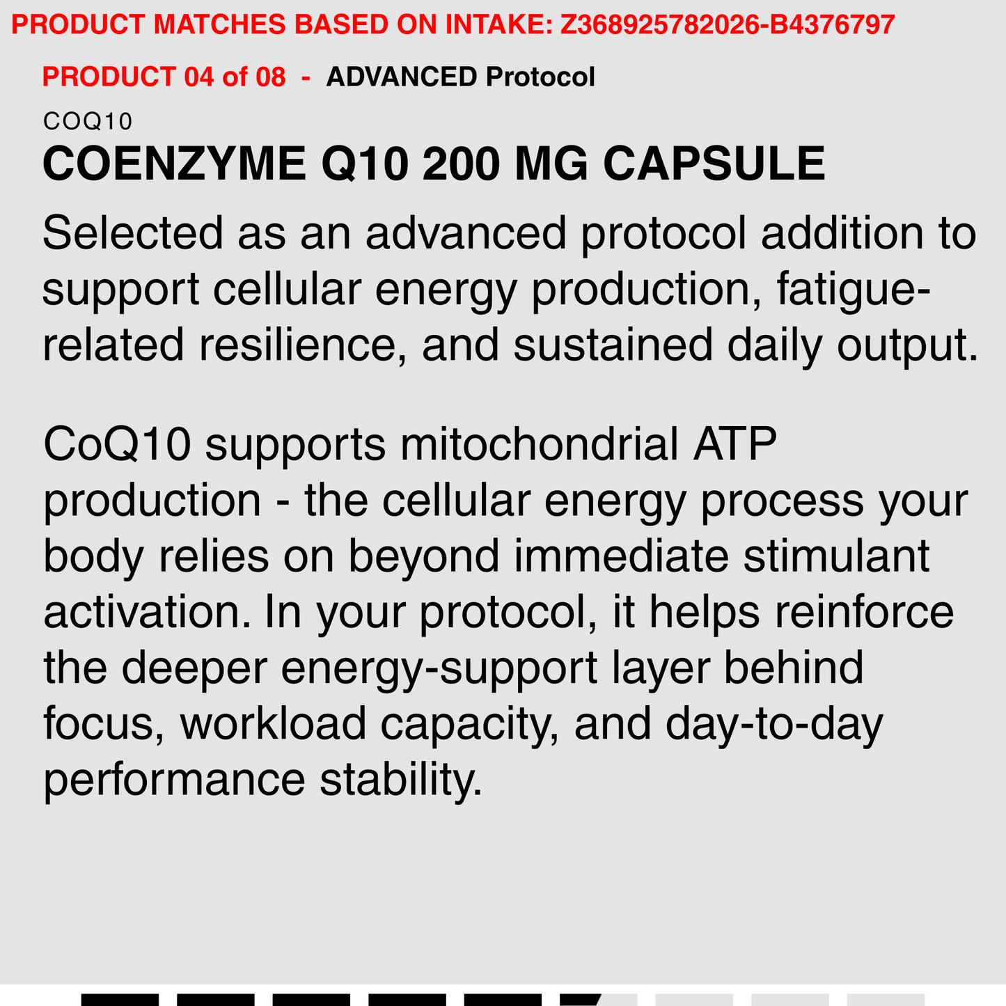 )CRITICAL POTENTIATION AGENT (NX-48) 7.5 G ORAL POWDER