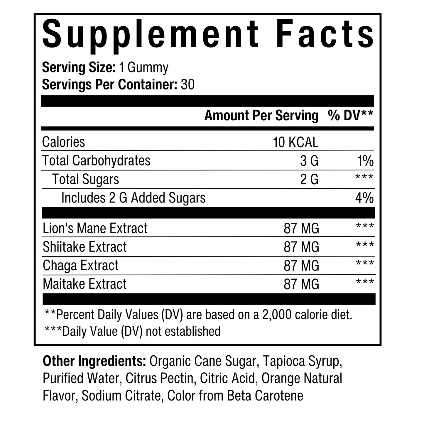 MYCOLOGICAL COMPLEX (MX-34) 348 MG GUMMY