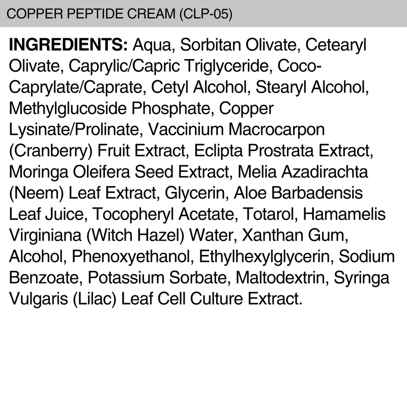 COPPER PEPTIDE CREAM (CLP-05)