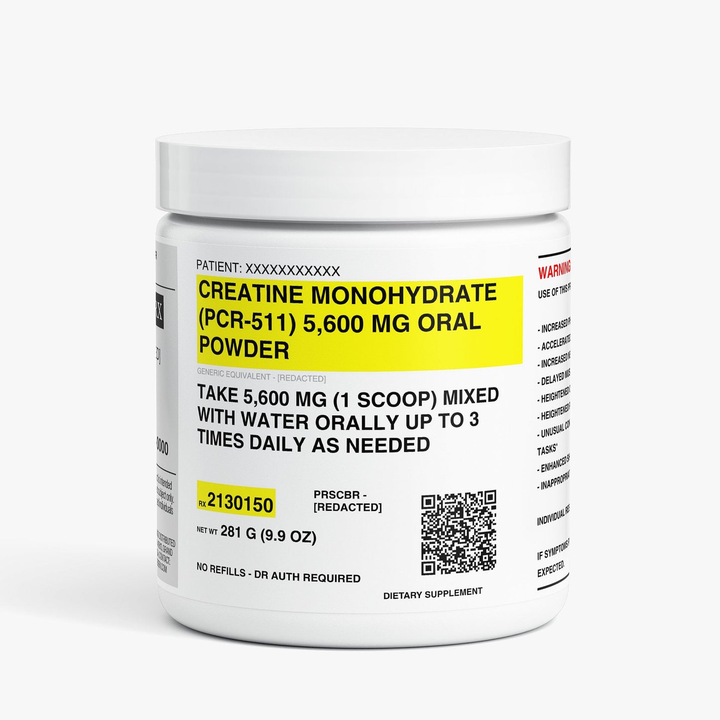 )CREATINE MONOHYDRATE (PCR-511) 5,600 MG ORAL POWDER