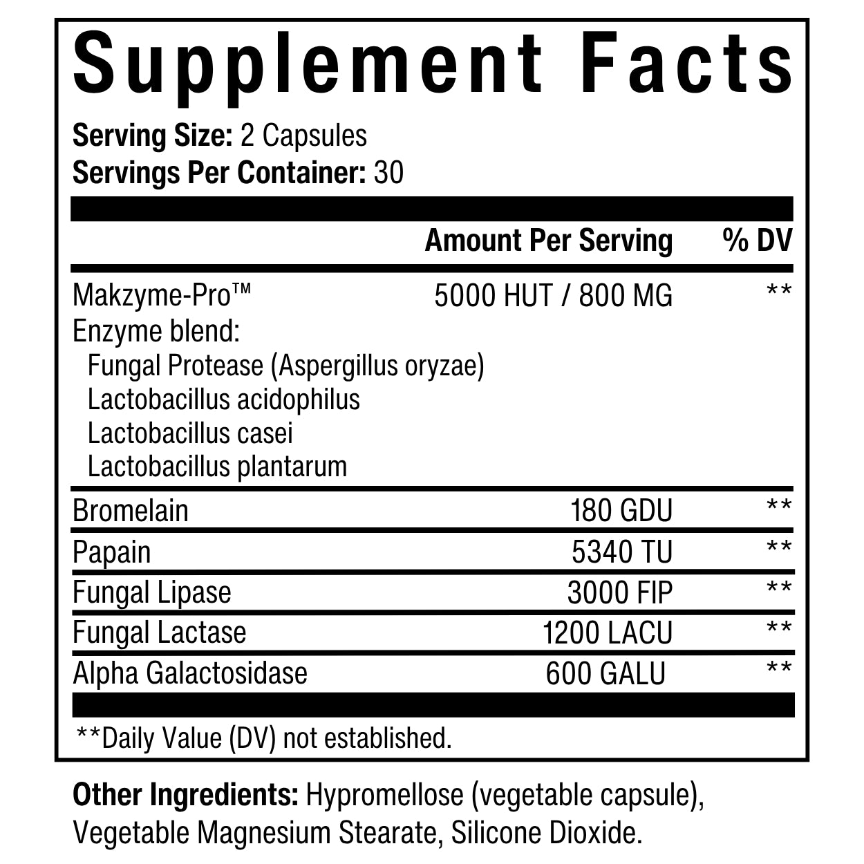DIGESTIVE ENZYME COMPOUND (DE-01) 400 MG CAPSULE