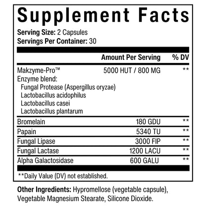 DIGESTIVE ENZYME COMPOUND (DE-01) 400 MG CAPSULE