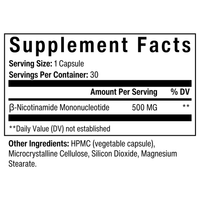 NICOTINAMIDE MONONUCLEOTIDE 500 MG CAPSULE
