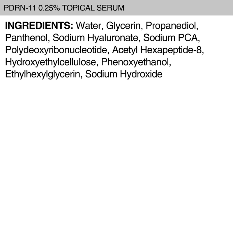 PDRN-11 0.25% TOPICAL SERUM