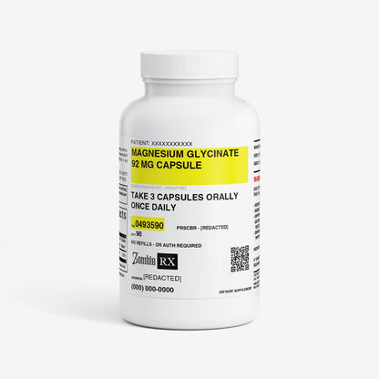 MAGNESIUM GLYCINATE 92 MG CAPSULE